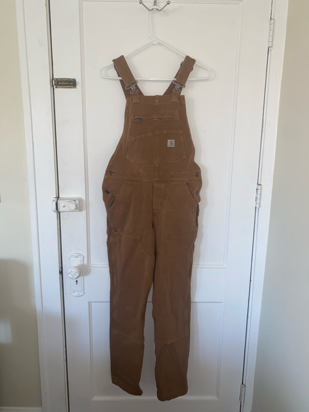 Carhartt Brown Women's Canvas Overalls